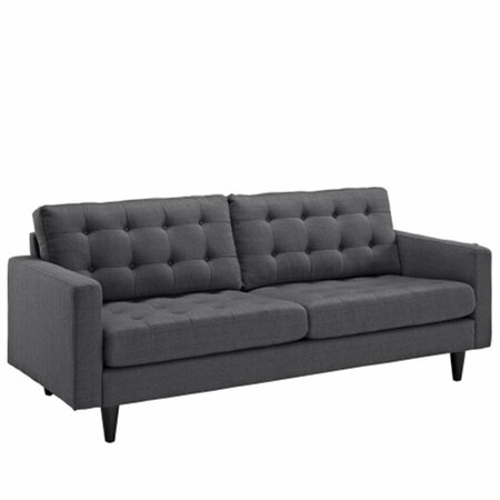 EAST END IMPORTS Empress Upholstered Sofa- Gray EEI-1011-DOR